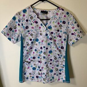 Cherokee Workwear Originals Women's V-Neck Scrub Top Size XS